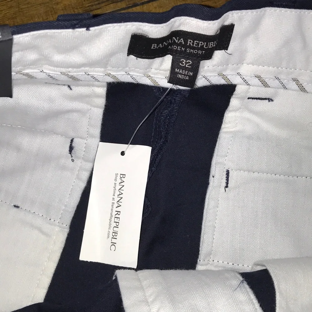 Banana Republic‎ Navy Flat Front Men’s Shorts